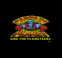 Captain Planet and the Planeteers title screenshot